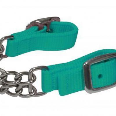 Gourmette nylon chainette double