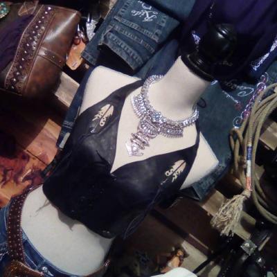 Brassière Cuir Peggy taille S