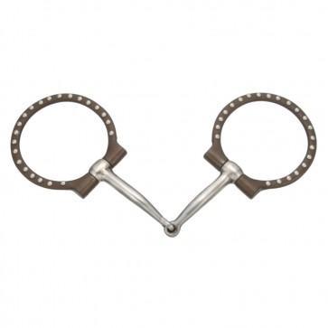 Dots Snaffle - Antique Brown