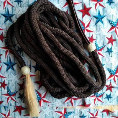 Mecate Reins nylon marron