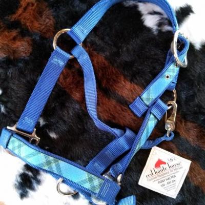 Licol Kilt Bleu Taille Poney
