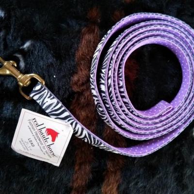 Longe Zébré Violet