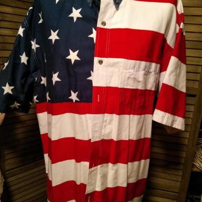 Chemisette Stars & Stripes homme T XL