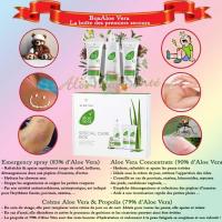 Box aloe vera de soins premiers secours