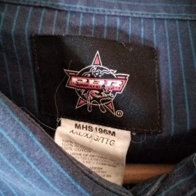 Chemise PBR bleu homme
